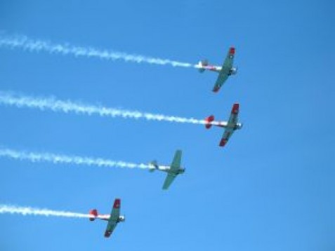 aerobatic flight in UK