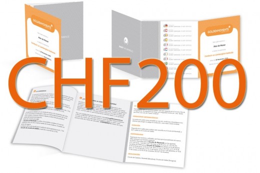 Gift Certificate CHF 200 - Switzerland