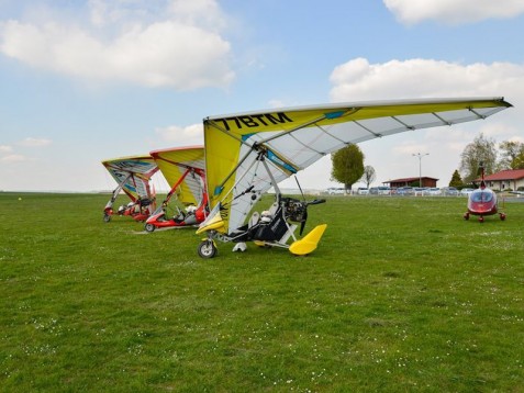 Baptême de l'air ULM Pendulaire en DUO (20min) – (77)