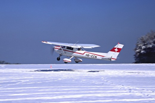 Flugzeug Schnupperflug Cessna 152 ab Buttwil (AG)