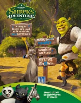 Shrek's Adventure Family Ticket