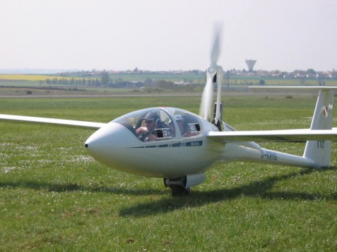 Winch glider flight