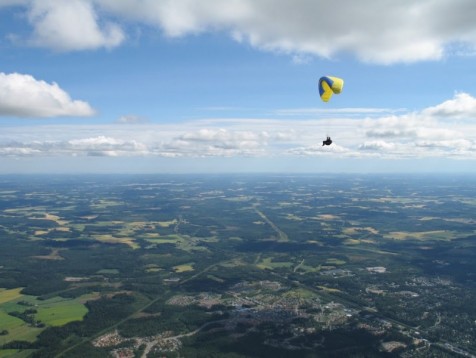 Tandem Paragliding in Finland