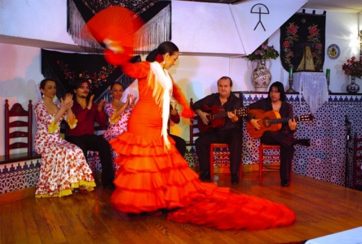 Flamenco and dinner for two