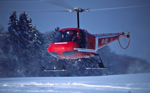 Helikopter Schnupperflug - Robinson R44 ab Buttwil (AG)