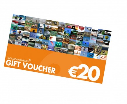 €20 to spend with Golden Moments
