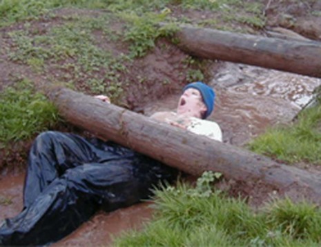 Mud Assault and Archery Course in Carmarthenshire