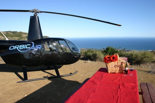 LA Helicopter Tour with Mountain Top Landing