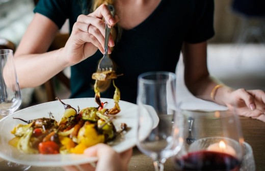 Dinner and Wine in Sweden