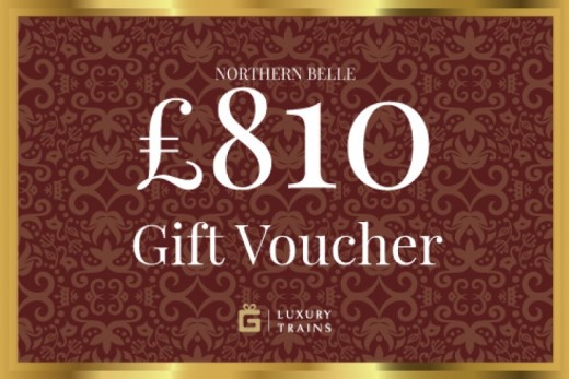 £810 Northern Belle Gift Voucher