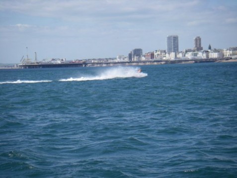 High Speed Powerboat Ride in Brighton