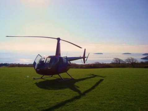 Helicopter flying experience