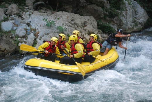 White Water Rafting in Nottingham & Perthshire
