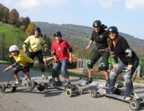 Mountain Boarding in Hasenstrick, Switzerland