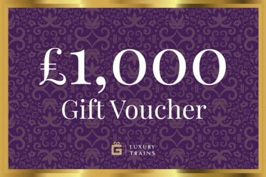 £1000 Luxury Train Gift Voucher