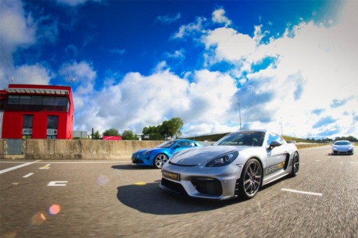 Conduire Porsche GT4 8 tours Geoparc
