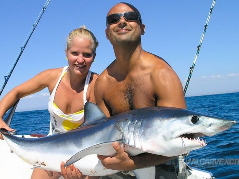 Pesca Embarcada ao Tubarão no Algarve (6h)