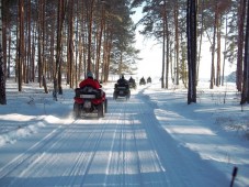 Winter Quad Tour mit Gänsebraten