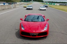 Ferrari F488 driving (4 rounds)