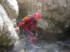 Canyoning Lake Walen, Switzerland