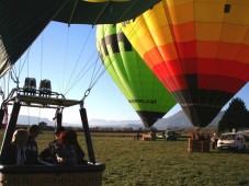 Balloon Flight over Savoy (France)