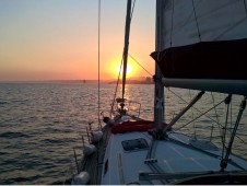 Sunset em Veleiro Bavaria no Rio Tejo c/ bebidas Exclusivo p/2