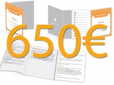 Geschenk-Gutschein 650 €
