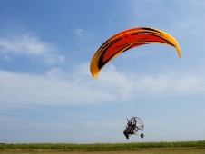 Paramotor Flight