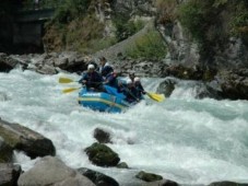 River Rafting Rhône, Switzerland