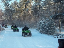 Winter Quad Tour mit Gänsebraten