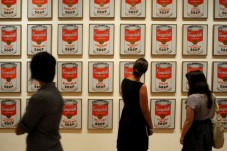 Warhol's Campbells Soup Cans
