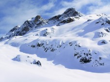 Ski free riding in Innsbruck, Austria