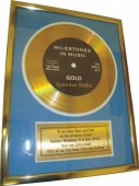 Personalised Gold Disc