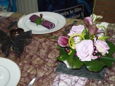 Culinary tasting and flower arranging 