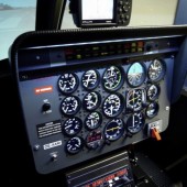 Simulatorflug Heli Bell 206