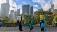 Sunrise Yoga Walk in Central Park