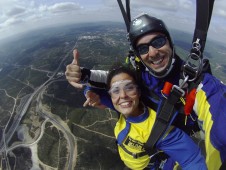 Salto de Queda Livre 4000m em Castelo Branco c/ fotos