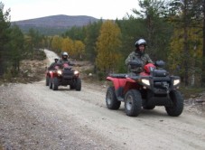 Quad bike adventure in Lapland for two