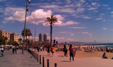 Evening walking tour of Barcelona with tapas and Human Towers