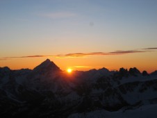 Notte in Rifugio sulle Dolomiti