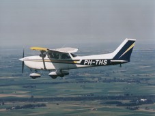 Flying lesson in the area of Leipzig