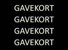 Gavekort - Bronce