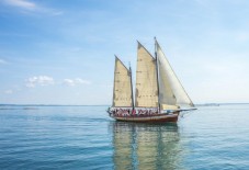 Sunset sail aboard the Clipper City