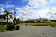 Kennedy Space Center with outlet shopping