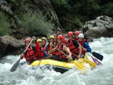 Rafting auf der Enns