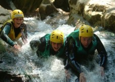 Canyoning in Tine