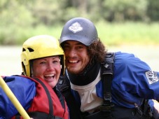 White water rafting in UK for two