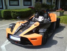 KTM X-Bow jazda po torze