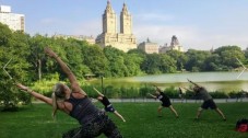 Sunrise Yoga Walk in Central Park