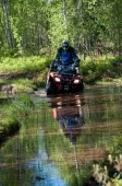 Quad bike adventure in Lapland for two